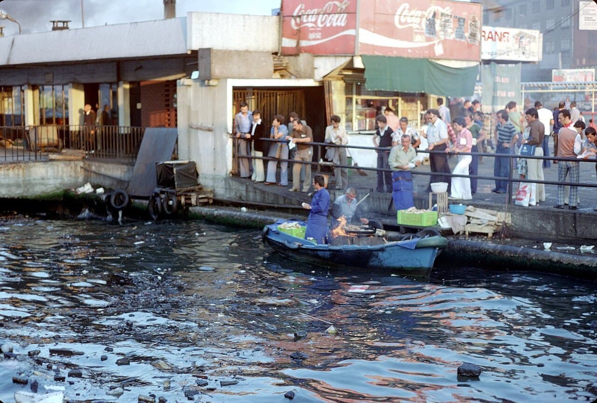 Balık ekmek a Eminönü