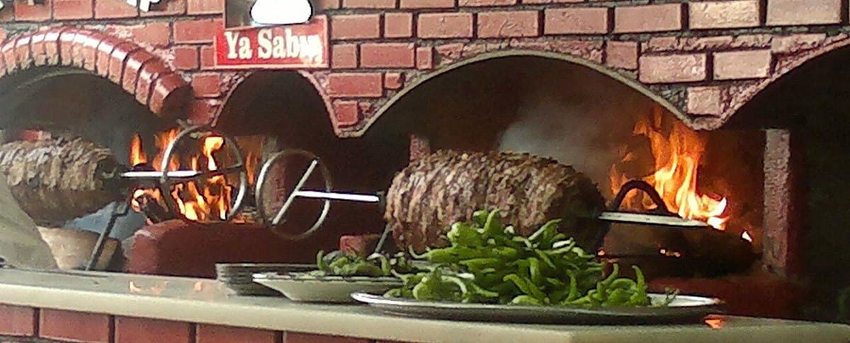 Cağ kebabı di Erzurum