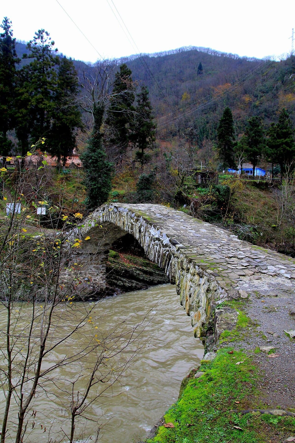 Ponte e cascata di Makhuntseti — foto 3