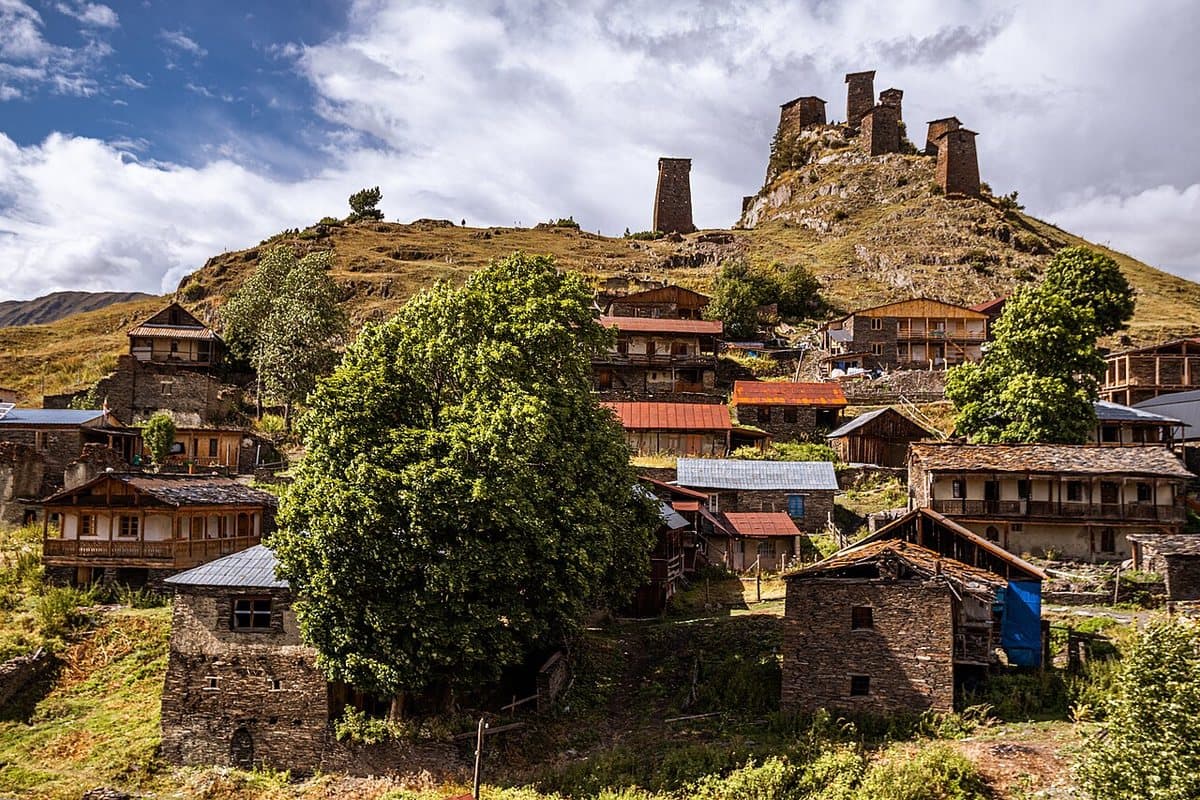 Omalo e la fortezza di Keselo