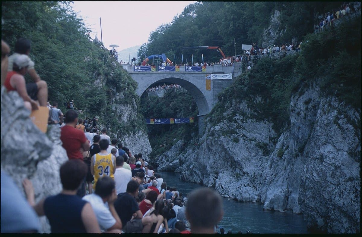 Tuffi nella Soca